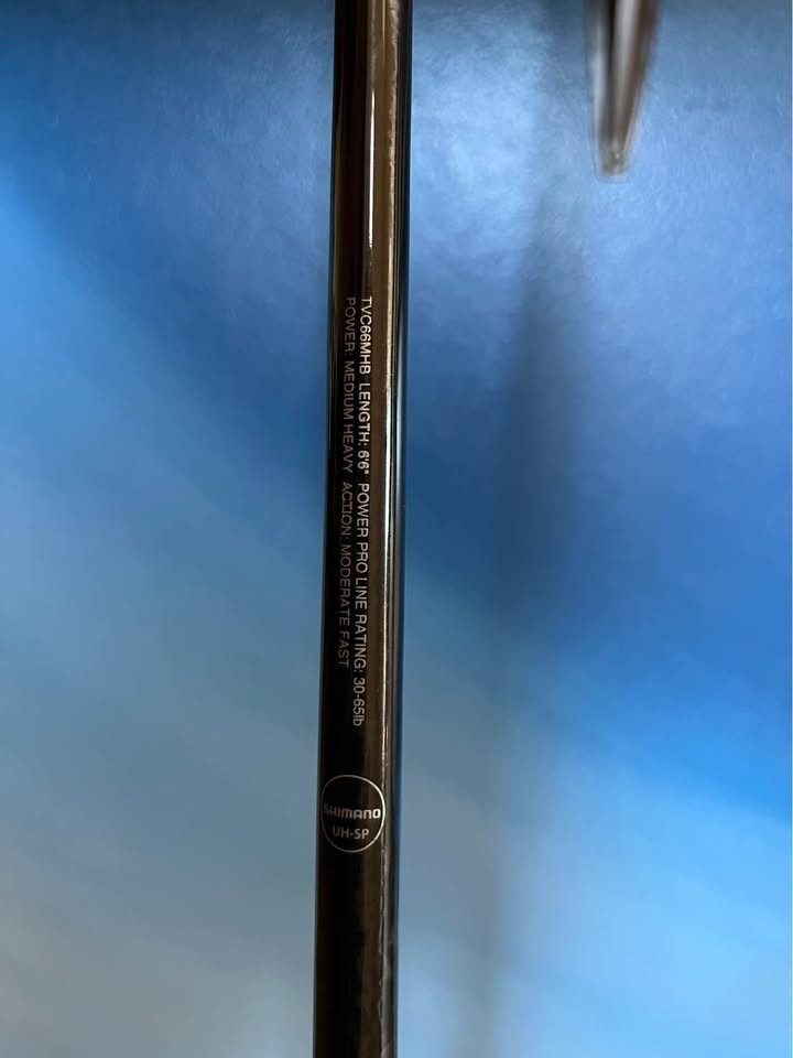 Shimano Trevala Rod NWT. TVC66MHB 6’6” 30-65 lb medium heavy moderate fast.
