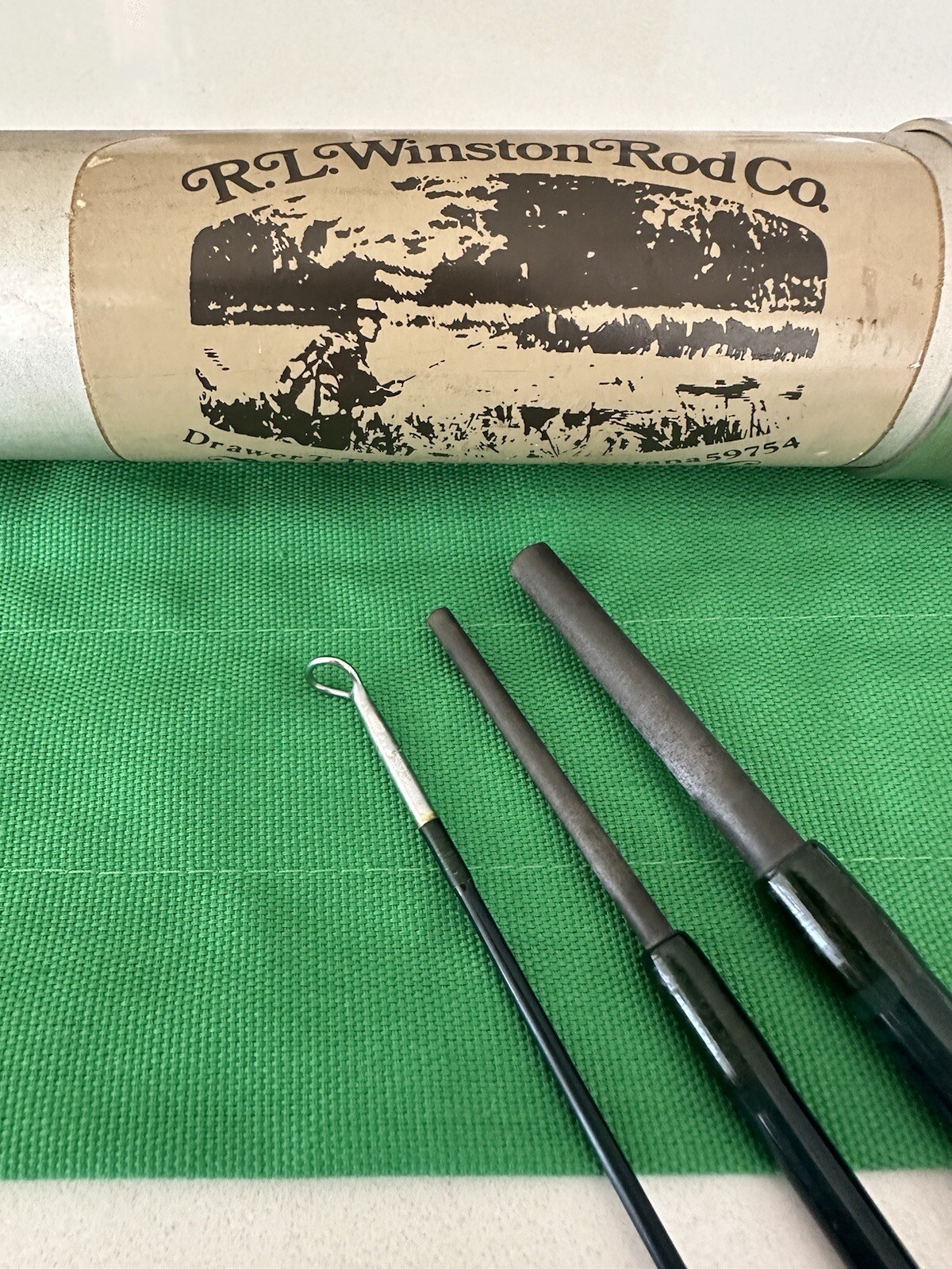 **BEAUTIFUL** RL WINSTON 8wt 9’ft~3pc FlyRod! LOW SERIAL # 7785￼￼🔥