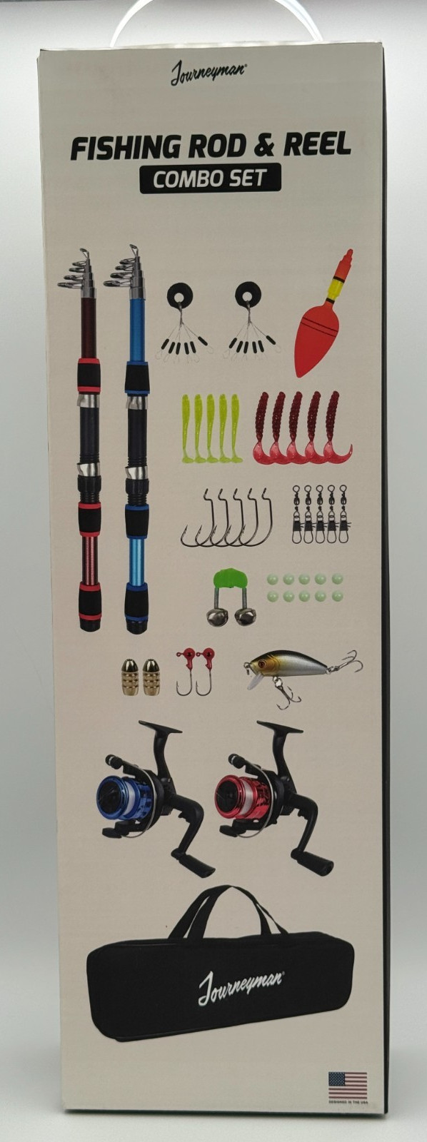 Journeyman Fishing Rod & Reel Combo Set – NEW In Box