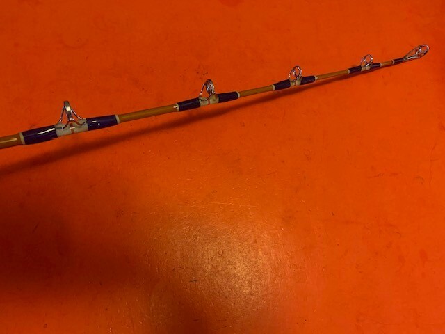 SEEKER AMERICAN SERIES 6 FOOT 20 TO 50 POUND RATED CONVENTIONAL FISHING ROD