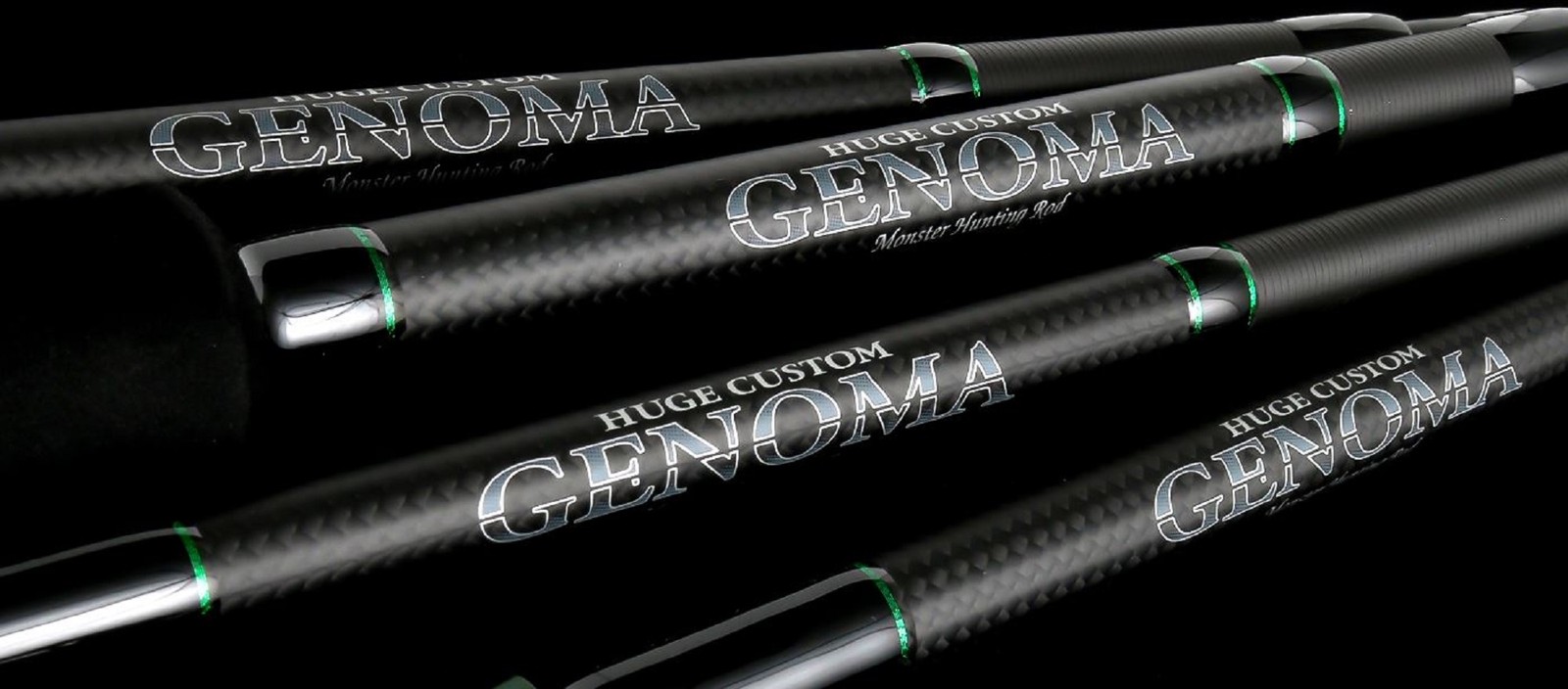 Deps Rod Baitcast Huge Custom Genoma HG2-58RF 3 piece (2728)