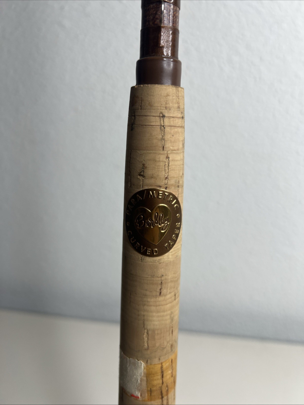 VTG BERKLEY PARAMETRIC DELUX CURVED TAPER 9’ 3” Good Condition FISHING ROD