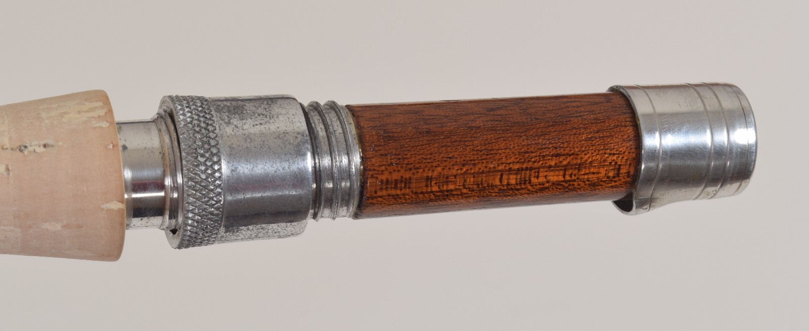 Partridge Split Cane 9 1/2 ft 8 weight F275 Fly Fishing Rod Excellent