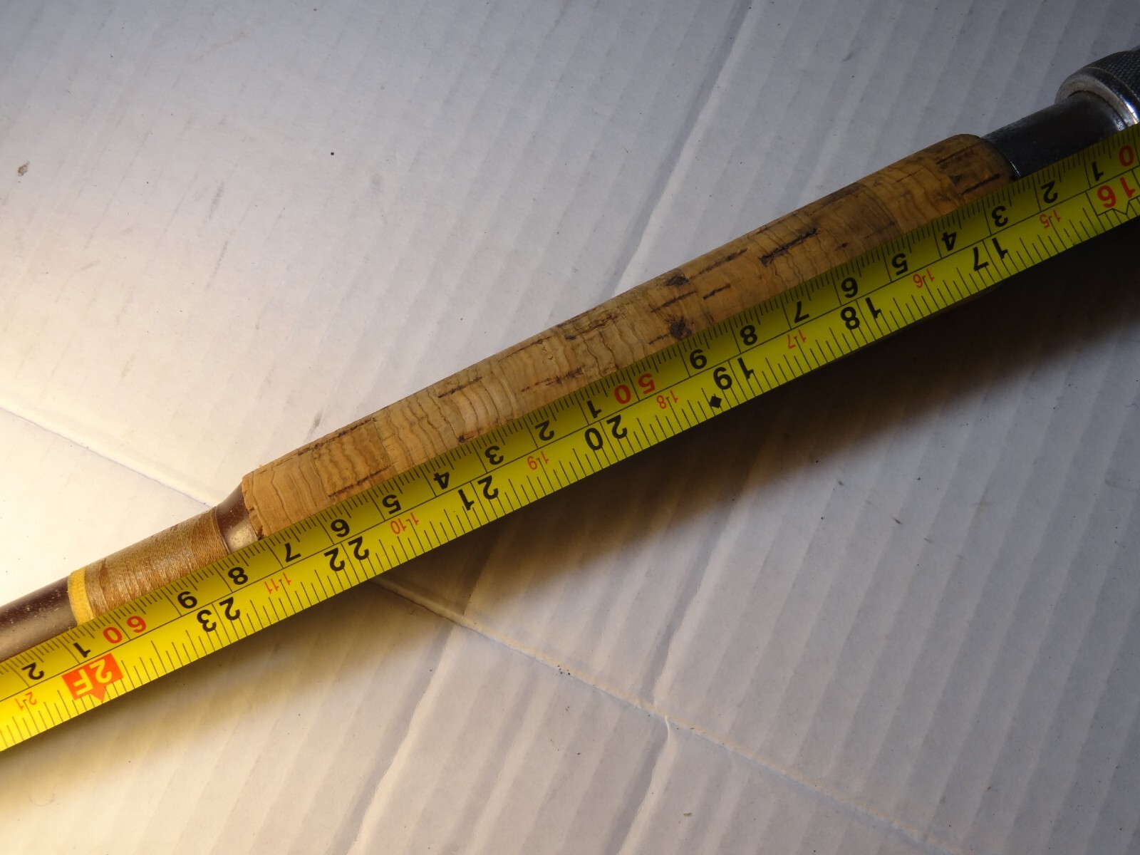 IGFA 80 Fishing Rod Only Vtg. HI Horrocks Ibbotson Power Glass Roller Guides