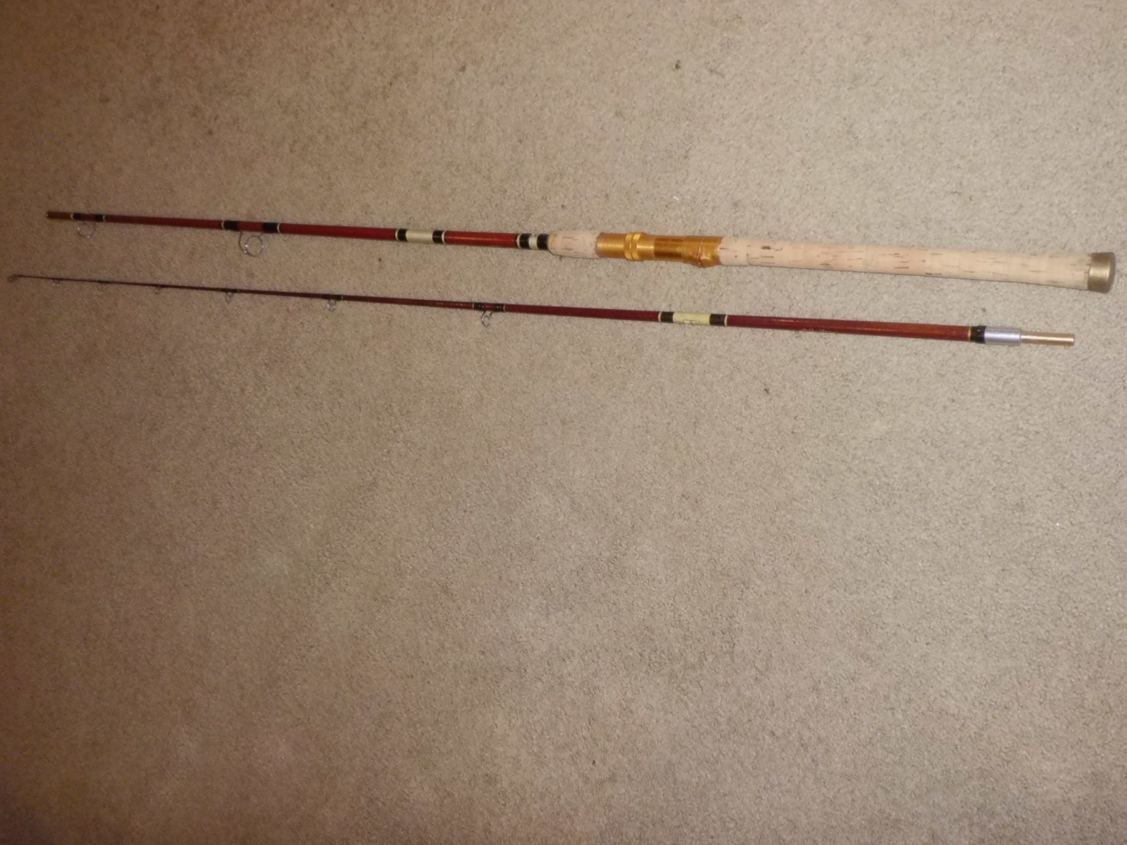 Vintage Custom SILAFLEX Light Steelhead/Salmon Spinning 9′ Rod made in USA