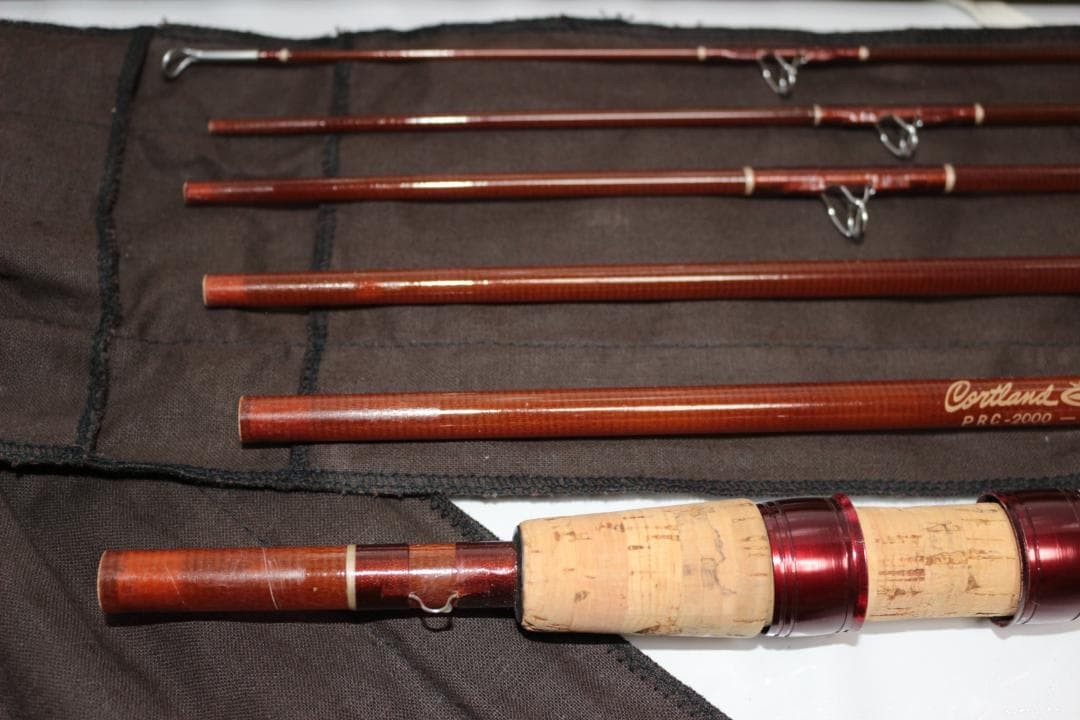 Cortland PRC-2000 7ft Pack Baitcast Rod with Bag & Case JDM