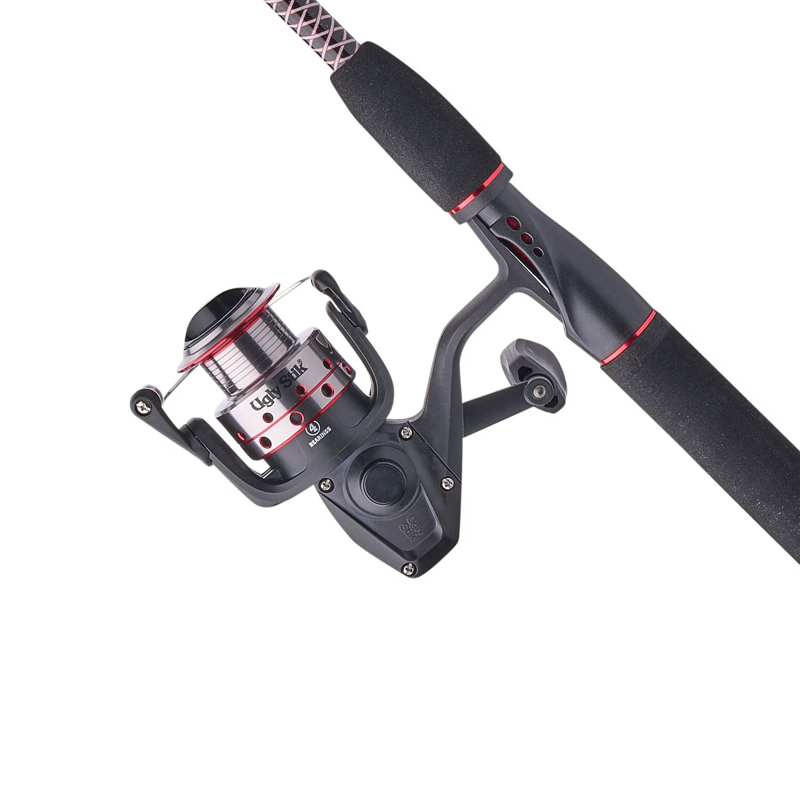 Ugly Stik Spinning Combo, 6’6″ Medium Fishing Rod, 35 Size Reel