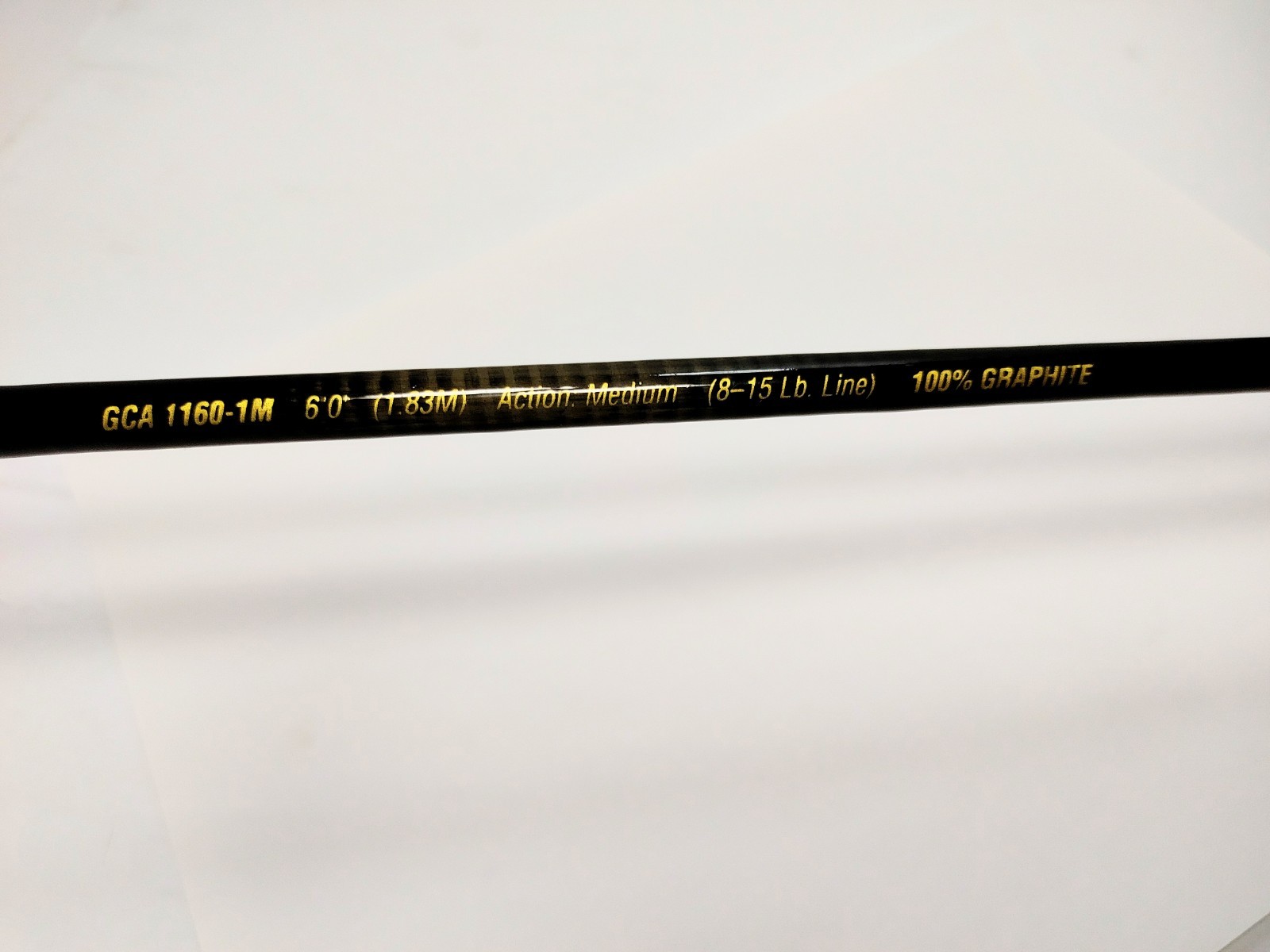 SHAKESPEARE UGLY STIK Graphite GCA 1160-6′ 1pc Casting Fishing Rod 8-15 lb CLEAN
