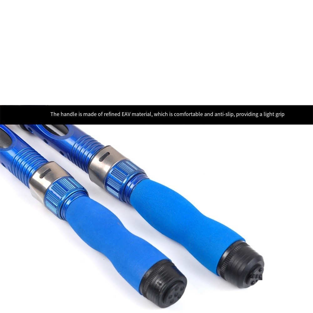 Portable Fishing Rod and Reel For Combo Ideal for Travel and Fishing Adventures