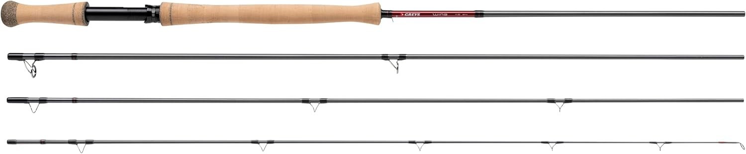 New Greys Wing Trout Spey Fly Fishing Rod 11′ 4″ 5 wt 4 pc GROWIN1145 MEDIUM