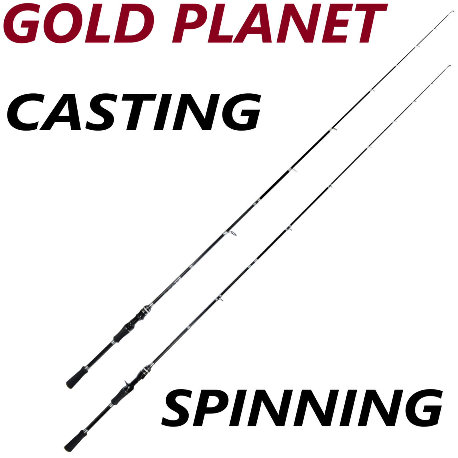 Fishing Spinning Rod Carbon Fiber Portable Medium Fast Lightweight