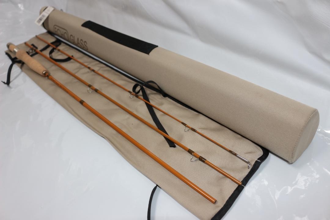 Echo Glass #3 6’9″ Fly Rod with Rod Bag & Case