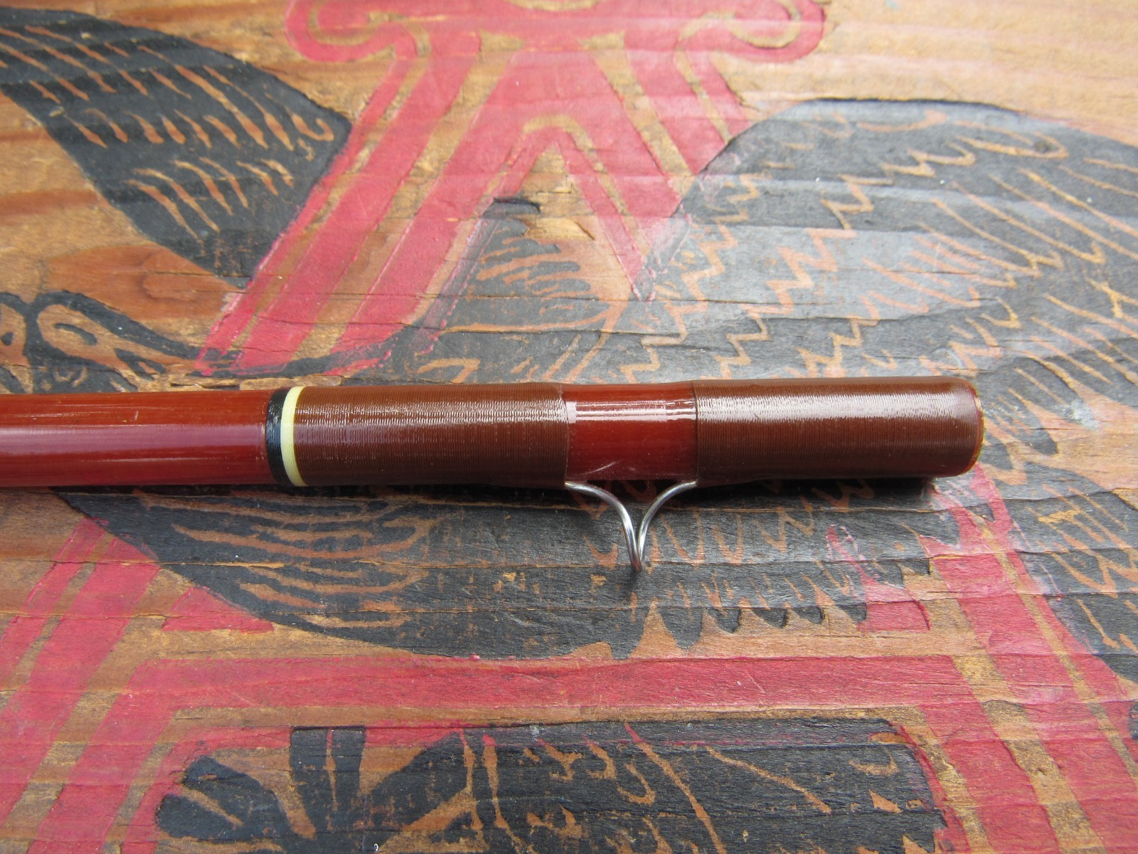 Vintage Fenwick FF85 Feralite 8″6″ Fly Rod USA Made Fiberglass 7-8-9 Excellent
