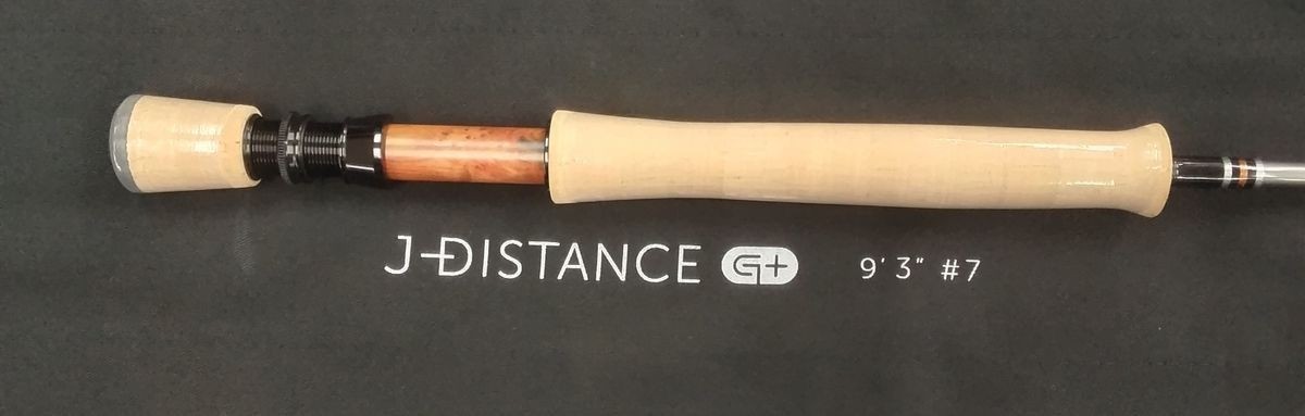 Tiemco J Distance G+ 937-4 Fly Rod 9ft 3in 7 4pc Graphene Material from Japan