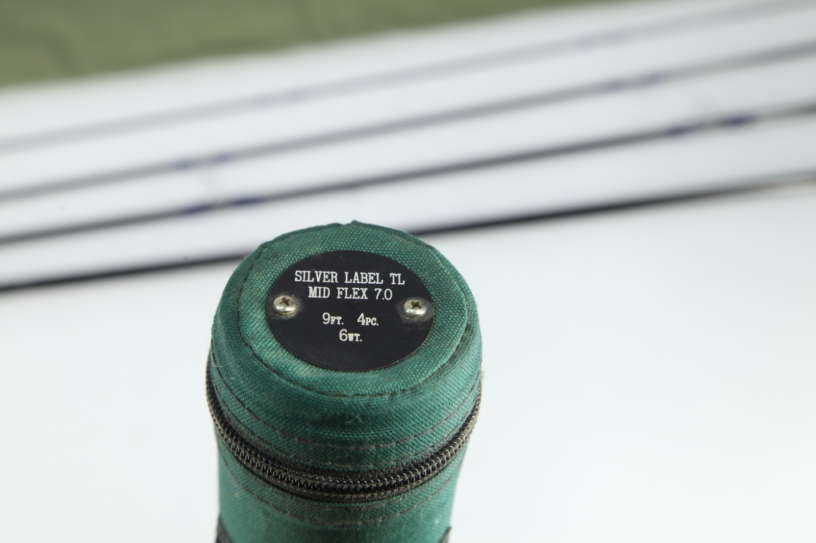 Orvis Silver Label TL Mid Flex 7.0 Fly Rod 9ft 4pc 6wt Cork Grip Tube USA