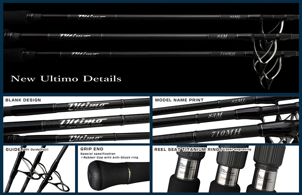 Ripple Fisher Ultimo 83 M Offshore Game Boat Casting Rod **US SELLER**