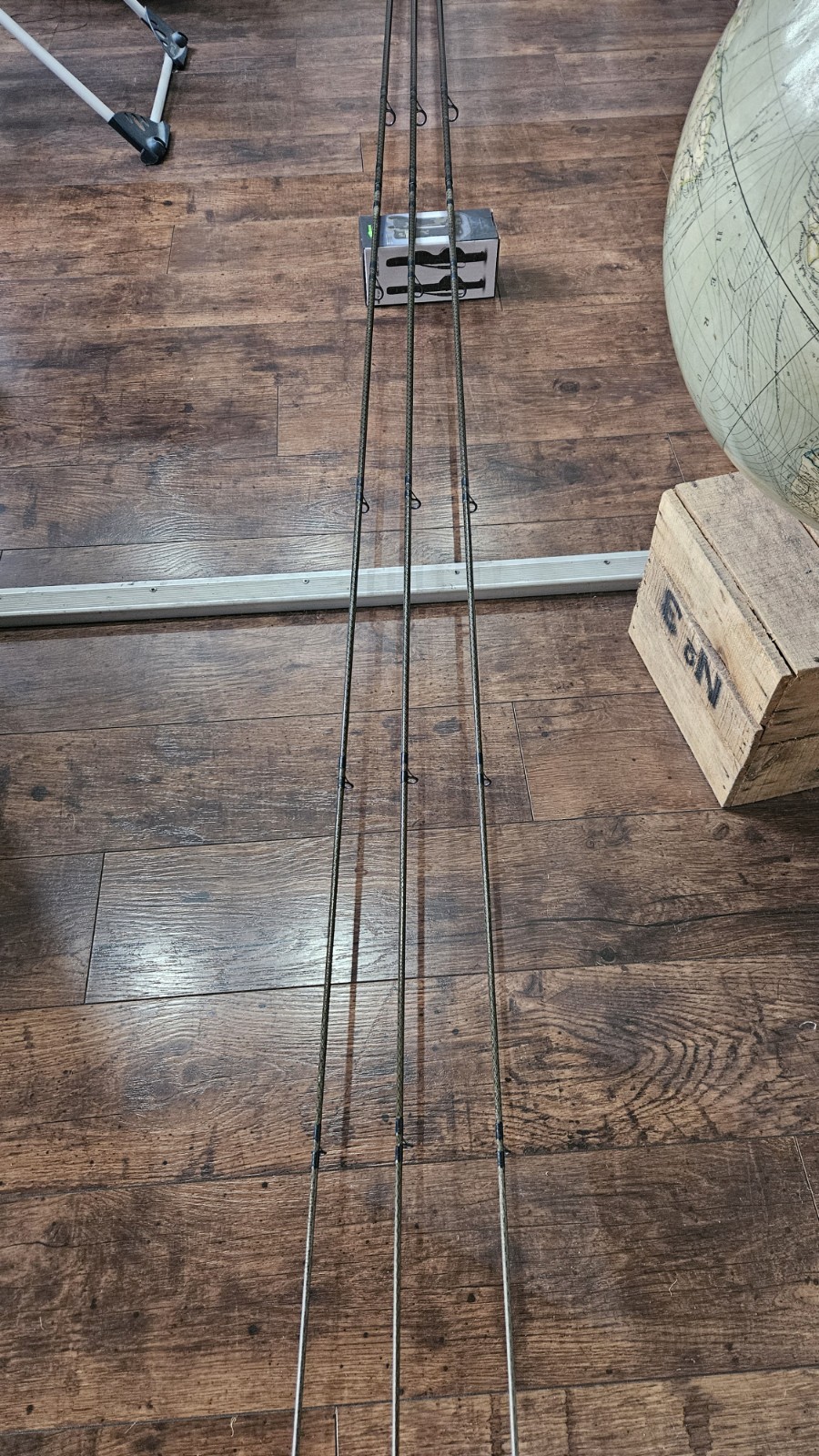 3x Daiwa Kevin Nash 12ft 2lbs WKN Whisker Dictator Carp Rods