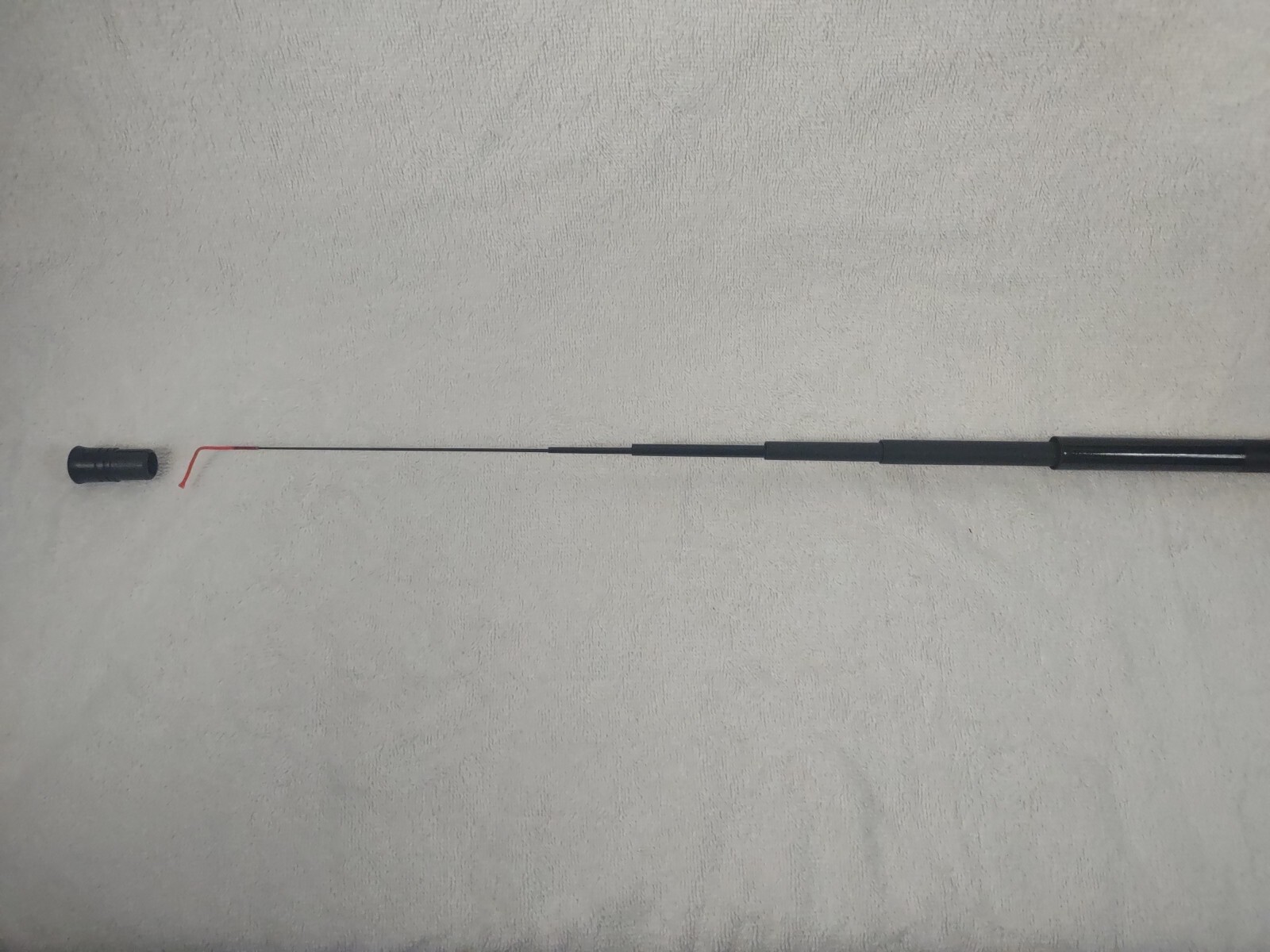 Tenkara Fly Fishing Rod 11 Foot 360 Black Backpacking Geo Tracking Survival