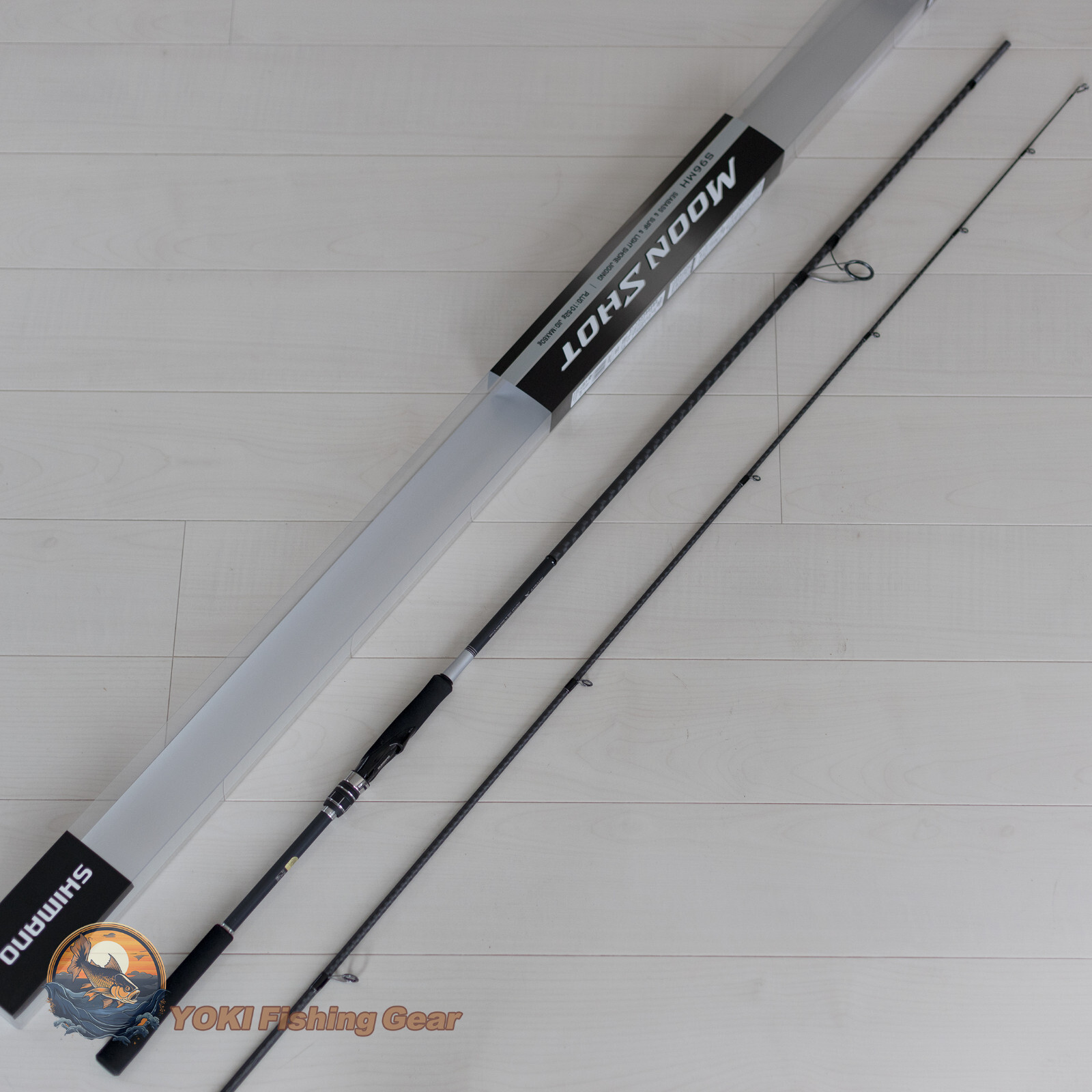 Watch Our Product Video-Shimano 21 Moonshot S96MH Spinning Rod Free Shipping A2