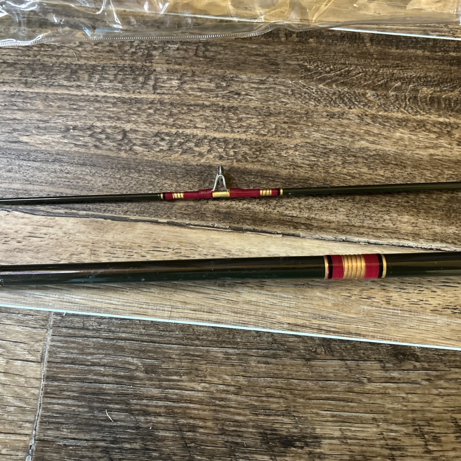 Vintage Ocean City Fishing Rod 2-Piece 7’ Fiberglass No. 32702N EUC