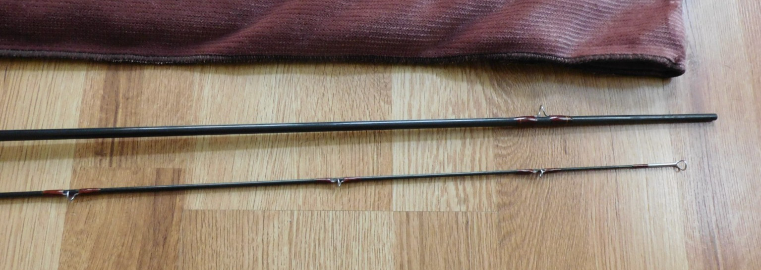 Lamiglas Series G 1000 Graphite 2 Piece 8′ Fly Rod 3oz 6wt W/ Sock & Tube G1296