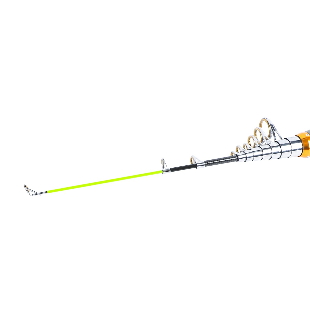 Carbon Fiber Telescopic Fishing Rod Sea 2.1-3.6M Saltwater Portabl Spinning Pole