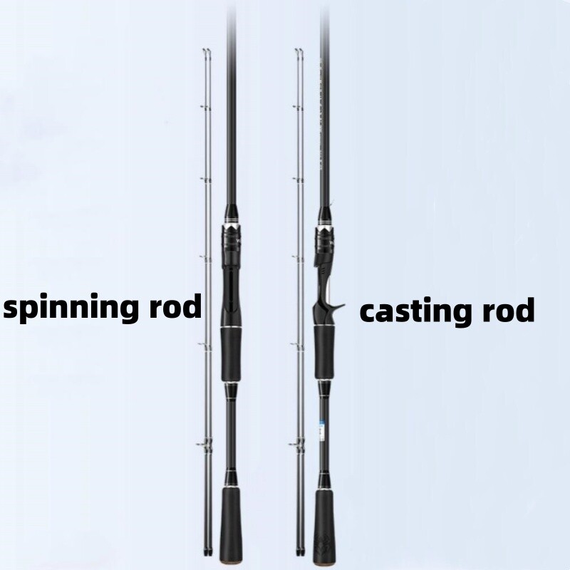 Fishing Rod 1.65m/1.8m Carbon Fiber Spinning Casting Fishing Pole Fast Trout Rod