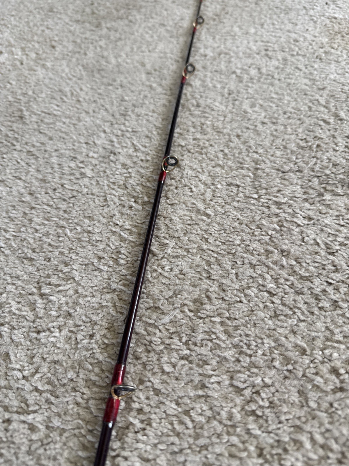ABU GARCIA 7’6” 15-30LB MED HVY BASS TOURNAMENT LARRY NIXON FISHING ROD