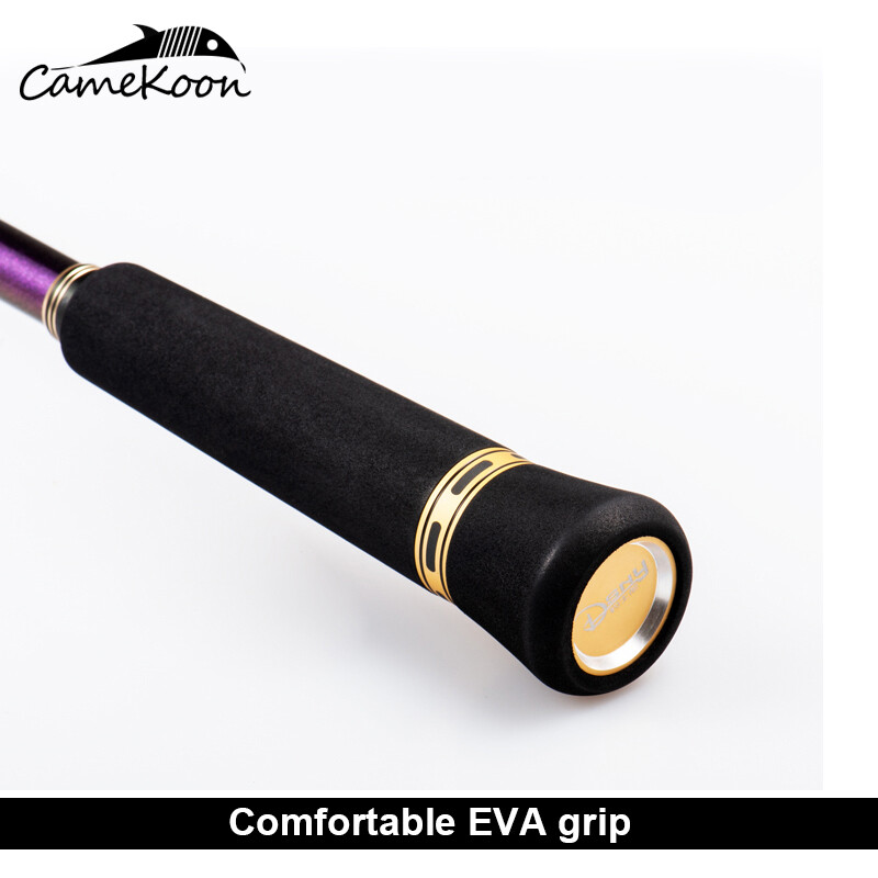 CAMEKOON Casting Jigging Rod 1.90M Fuji Guides Reel Seat M MH ML Power Boat Pole