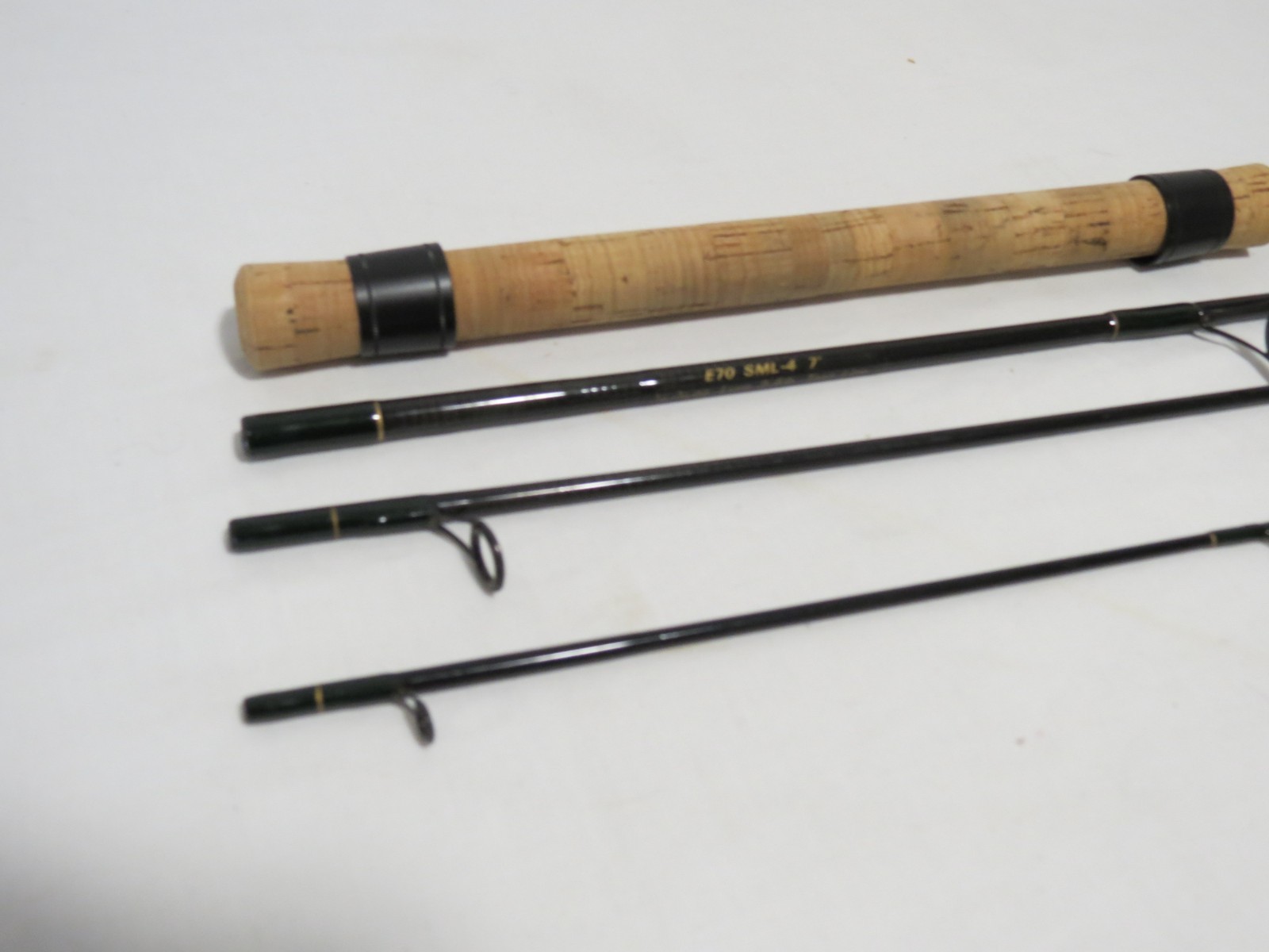 Fenwick Eagle II Graphite E70 SML-4 7′ Aftma WT 6 Spinning Rod 4 pcs Tube + Wrap