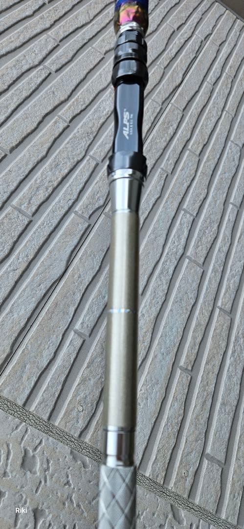 Riki Akatsuki Gomoku Titanium Guide Fishing Rod 1800mm S-Glass Used