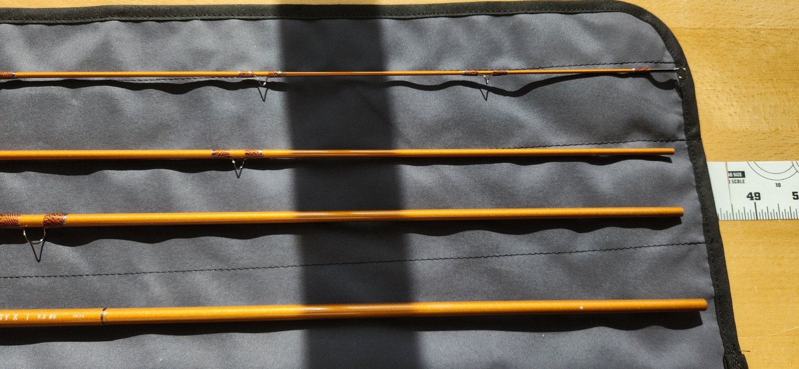 Custom premium 9ft 5wt fly rod on CTS Affinity X blank