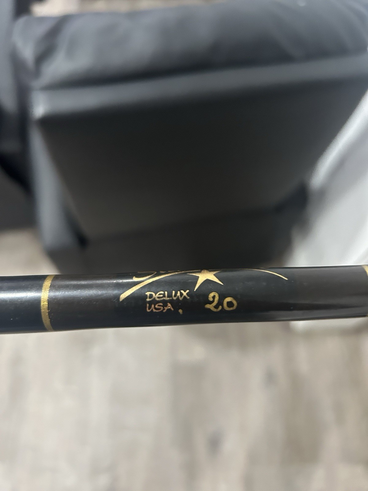 Star Rods Delux USA Fishing Rod Black/Gold Unisex Adults
