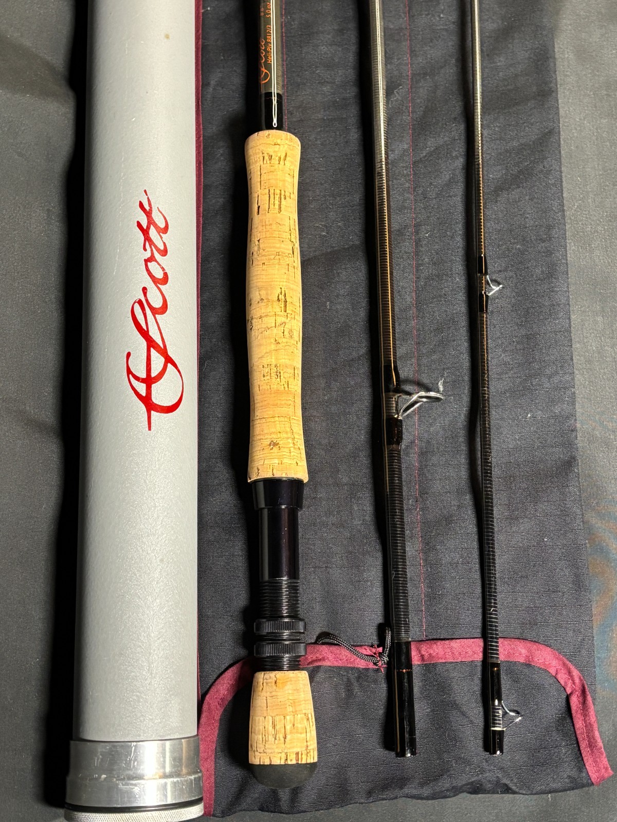 Scott Heli-Ply 8812/3 8ft8in 12wt 3pc Excellent Condition Serial No.139855