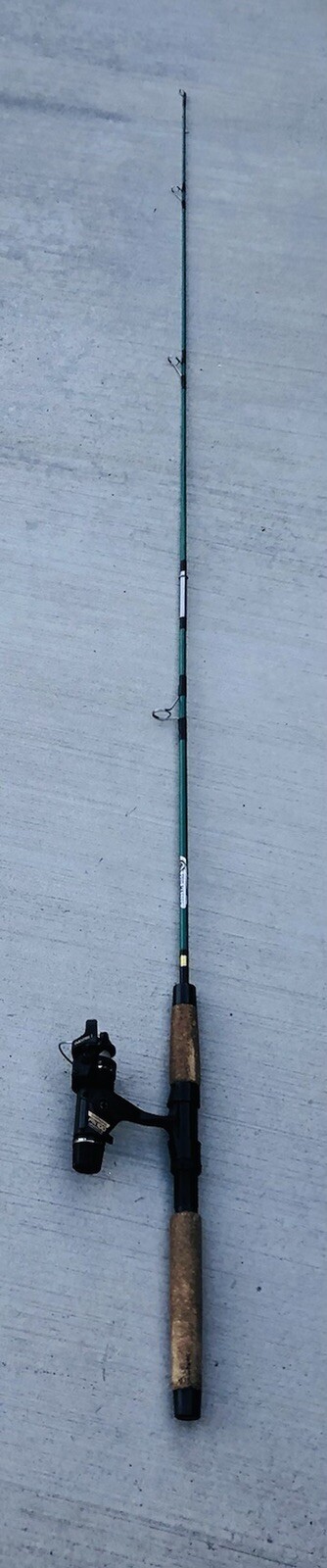 Vintage Pro Master No. 50 2 Piece 5’6” Fishing Rod With Shimano FX100 Reel