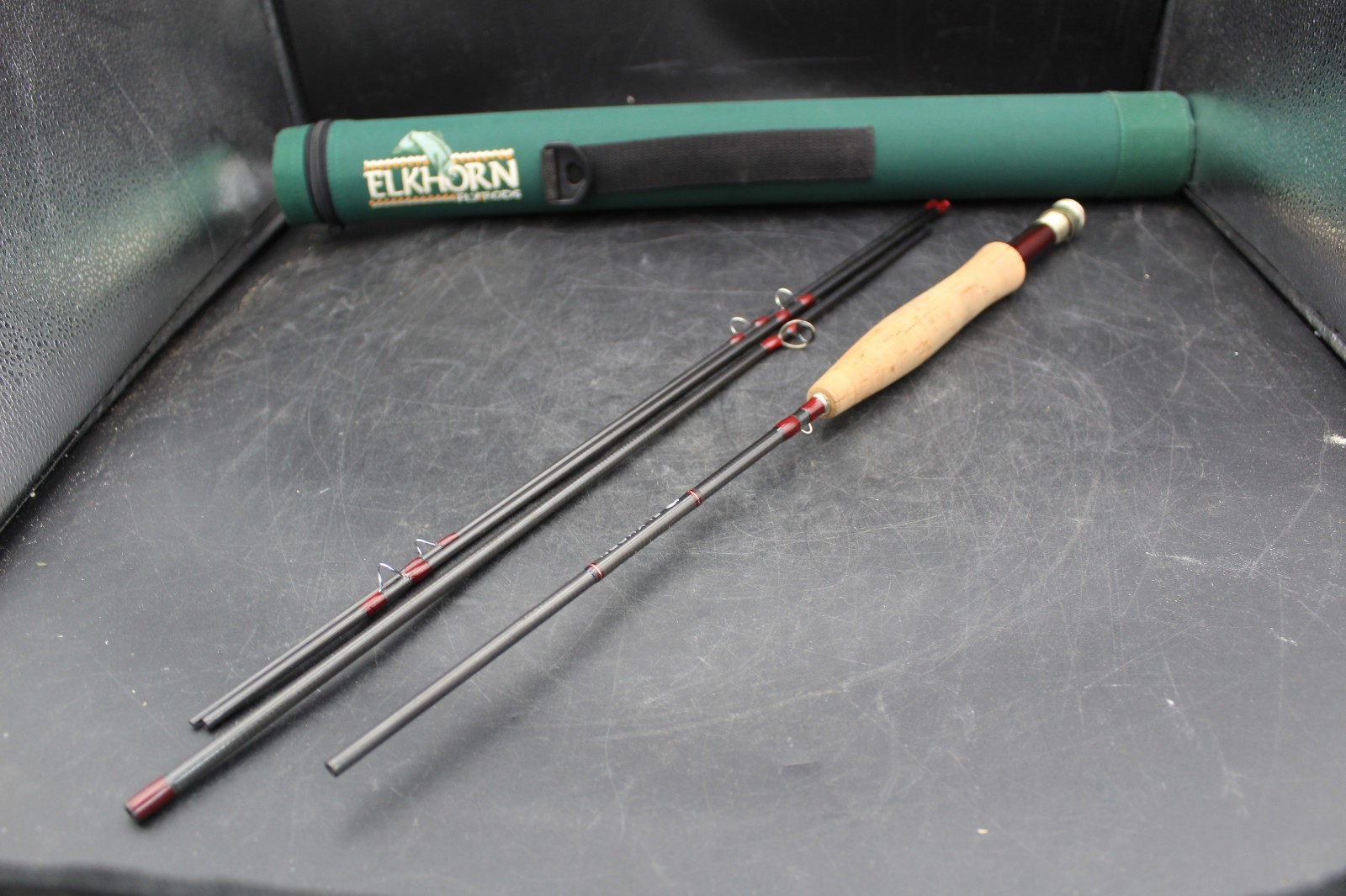 ELKHORN ed764-5 5PC 7’6″ FLY ROD *MISSING TIP PIECE*