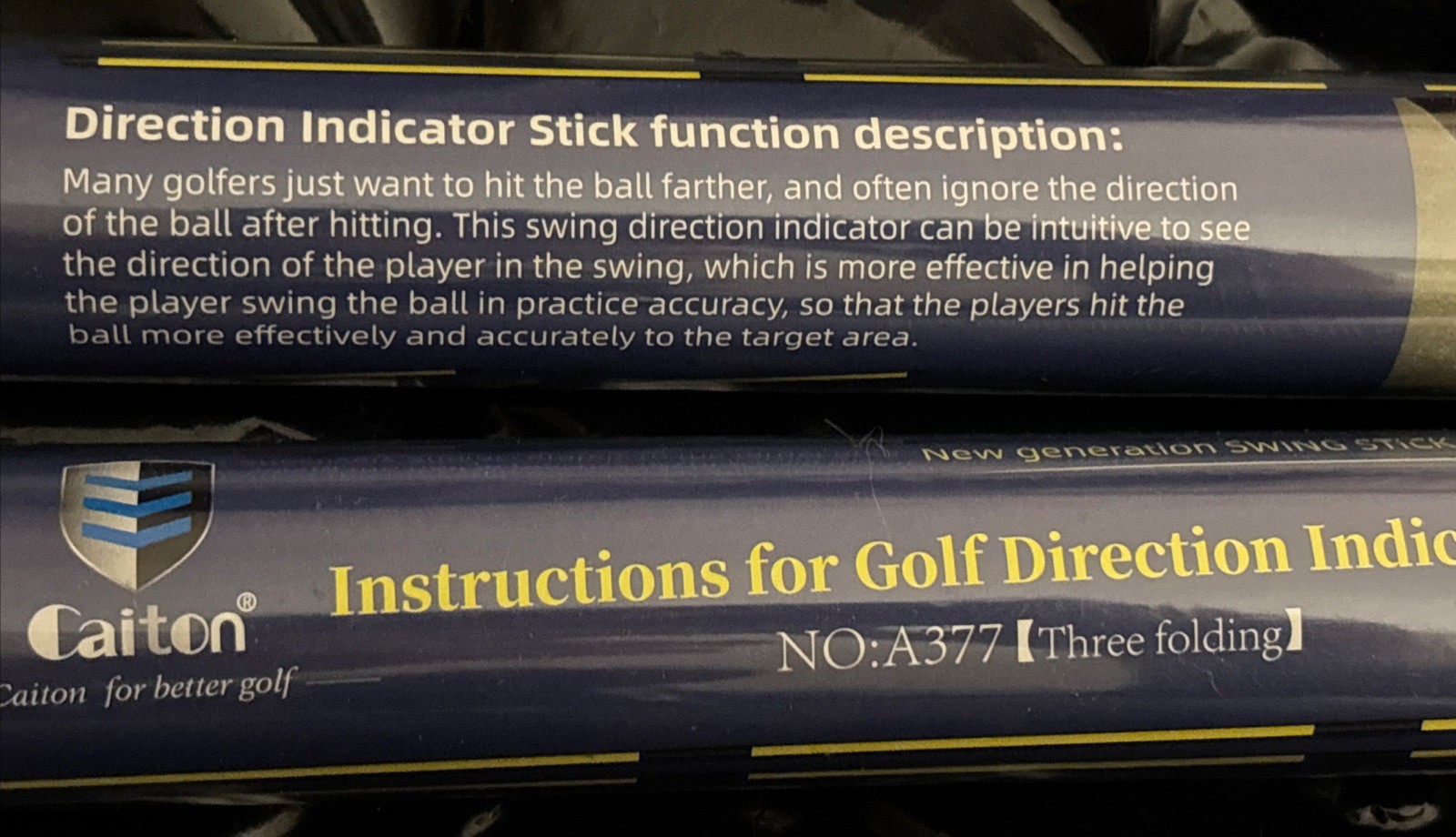 Direction Indicator Rod Alignment Sticks for Golf Training Fire Pull Glass