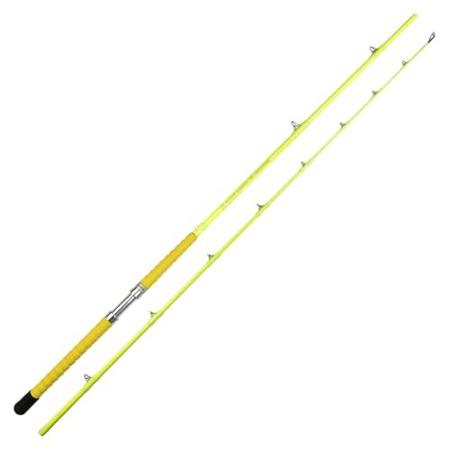 Catfish Fishing Rods 10′ Two-Piece Glow in Dark Fluo Yellow – Fluo Yellow