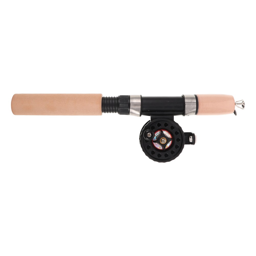 Extendable Ice Fishing Rod Set With Reel Compact Telescopic Pole