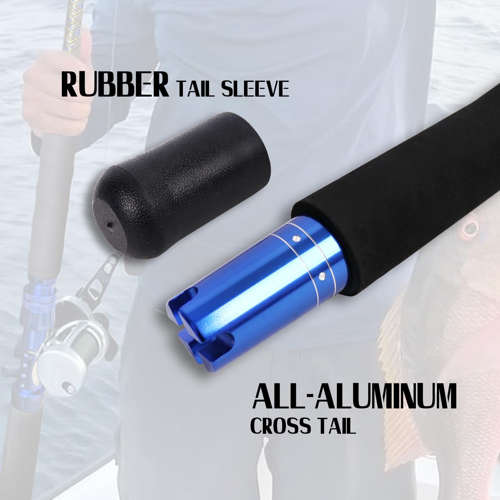 Saltwater Graphite Jig Jigging Spinning Fishing Rod Deep Sea Jig Pole