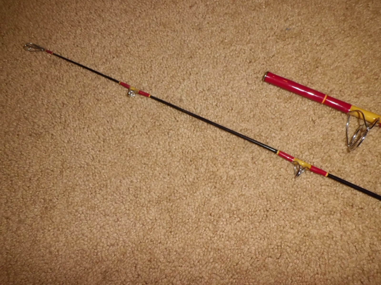 Vintage HARNELL 6438 Spinning 6’6″ Rod made in USA- 10 lb test