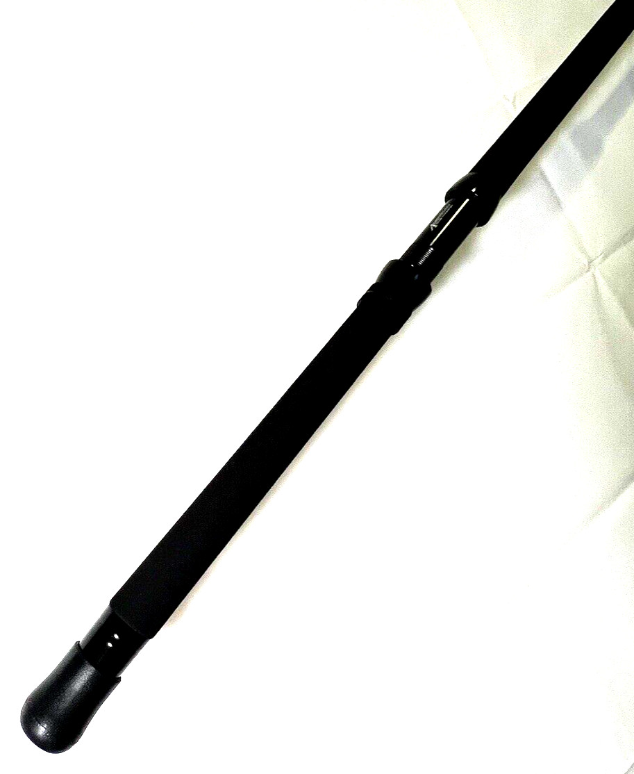 Seeker G 6465XH 6 1/2” Black Steel Graphite 40-80Lb Jig And Bait Fishing Rod USA