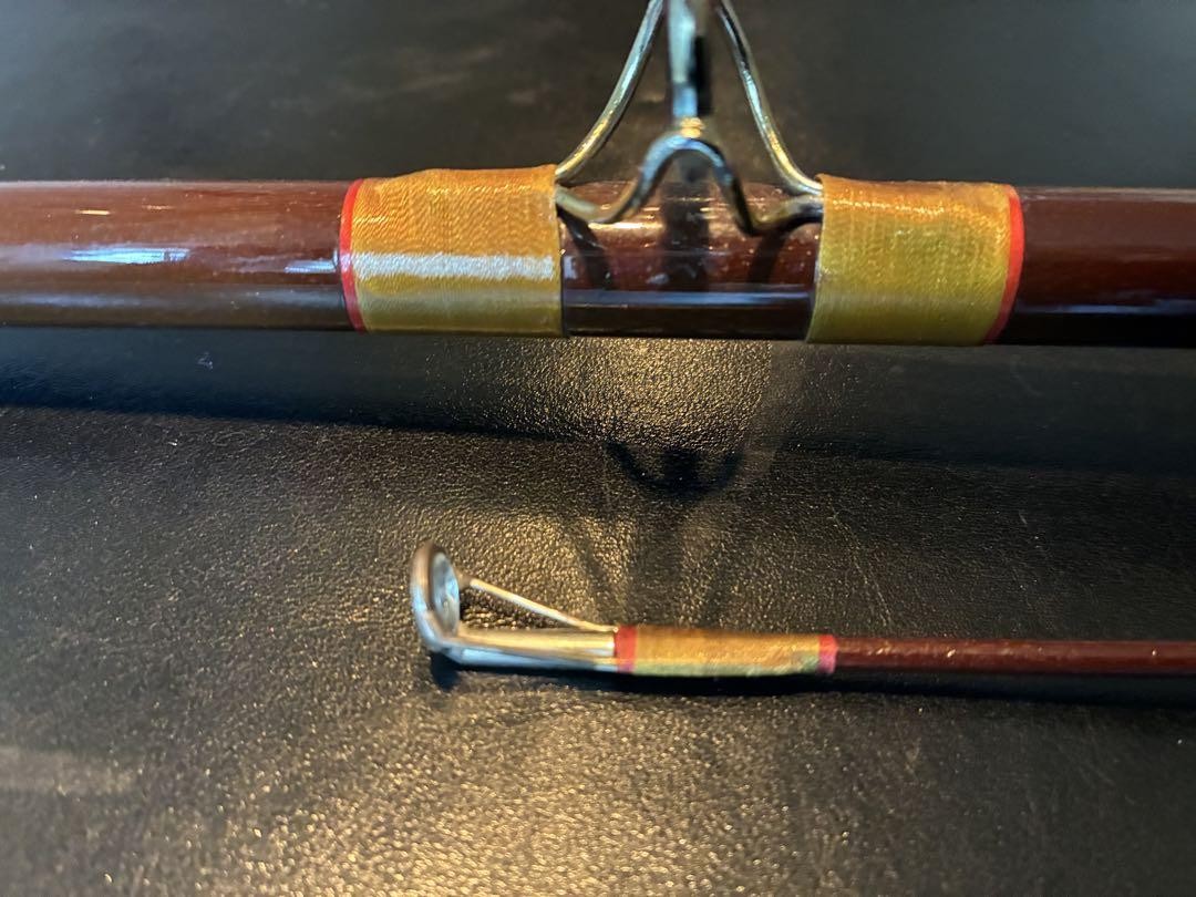 HARDY Glass JET 12 1/2 Salmon Fly #9 Fly Rod Fishing Vintage