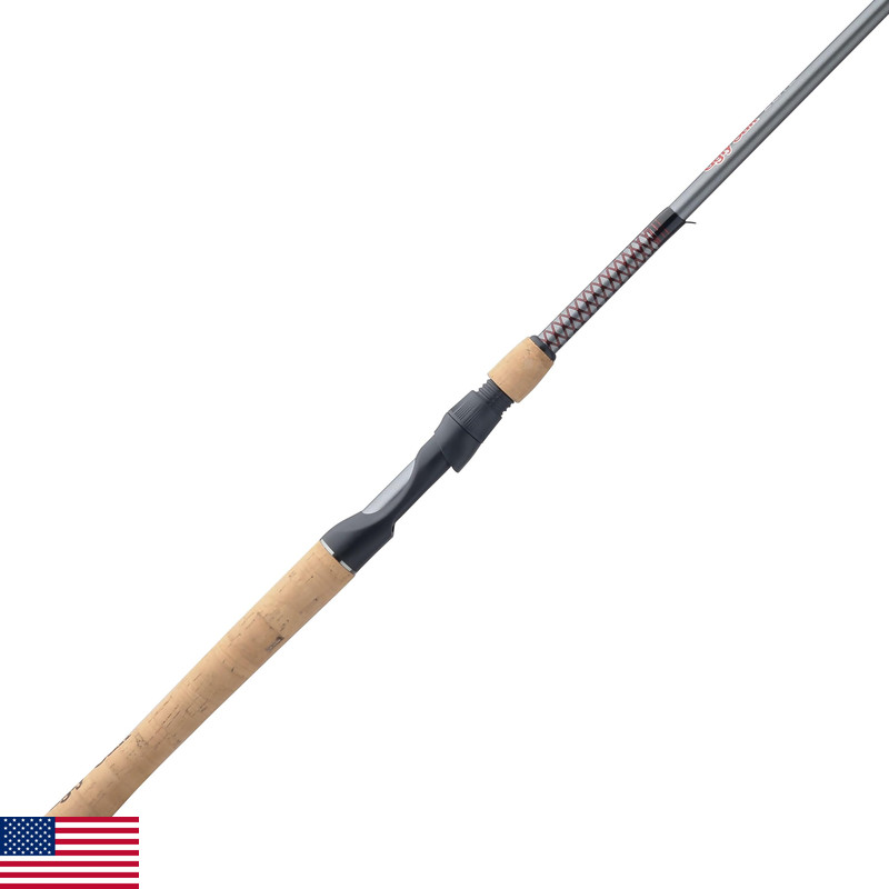 Ugly Stik Elite Spinning Rod 7′ -1 Piece Fishing Rod Medium Light Power 4-10 Lb