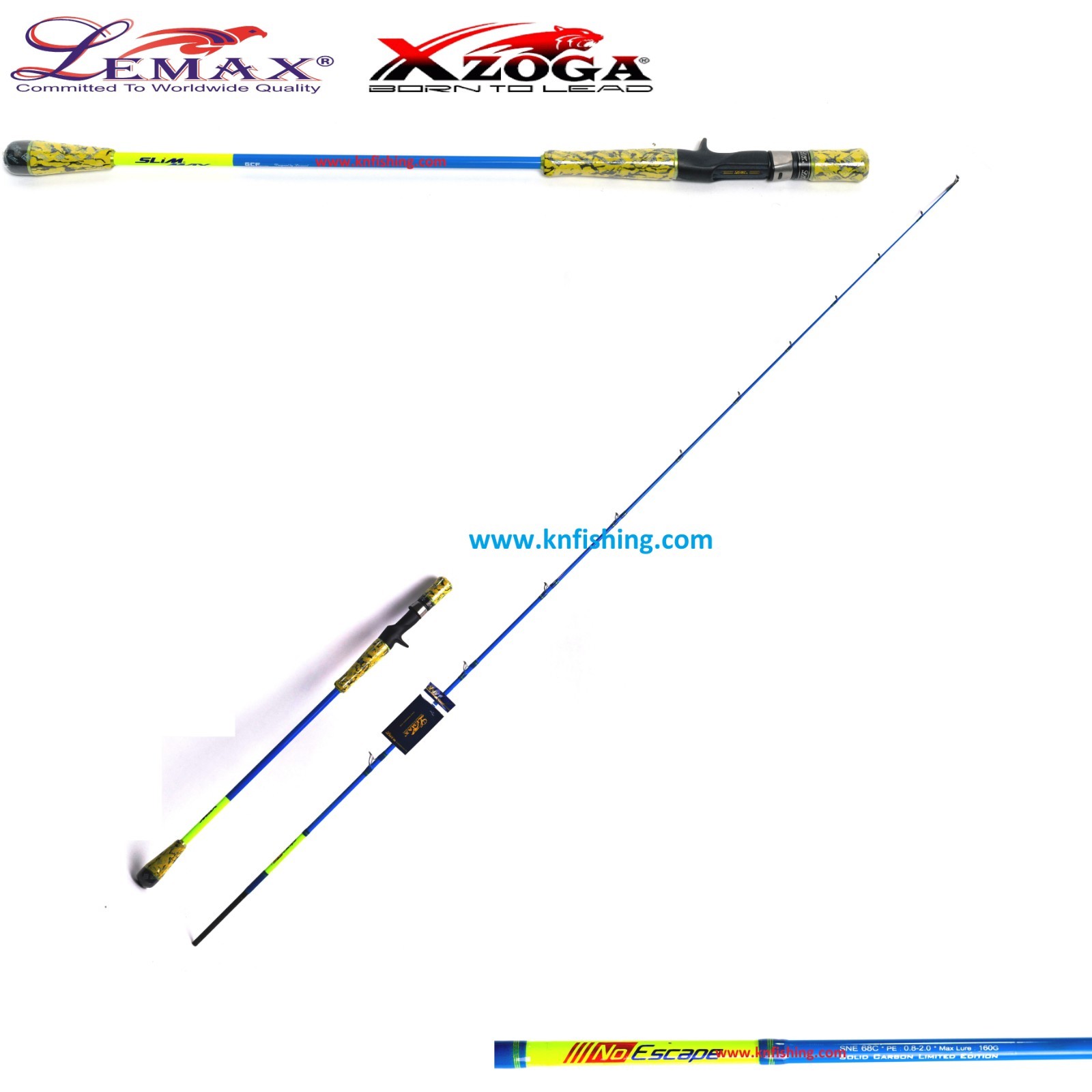 LEMAX NO ESCAPE Slow Jigging Rod SNE 65s 68s 70s 75s Japan Fixed Spool