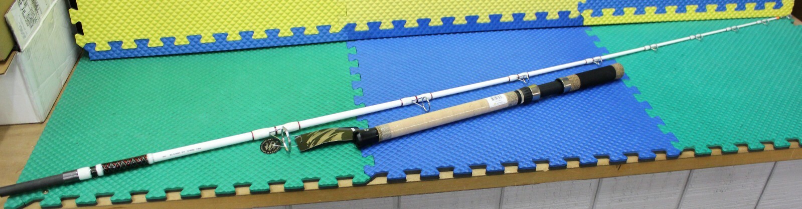 Okuma Battle Cat Catfish Spinning Rod 8′ 0″ 2-Piece Heavy BC-S-802H