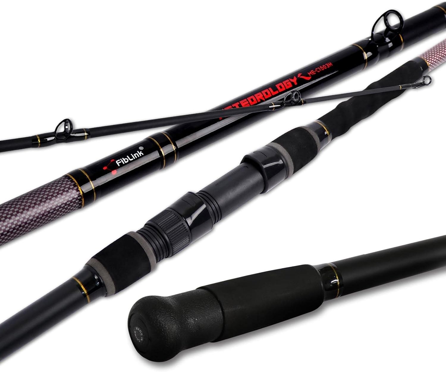 Surf Fishing Rod 2 Piece/3 Piece/4 Piece Portable Travel Casting Rod Saltwater
