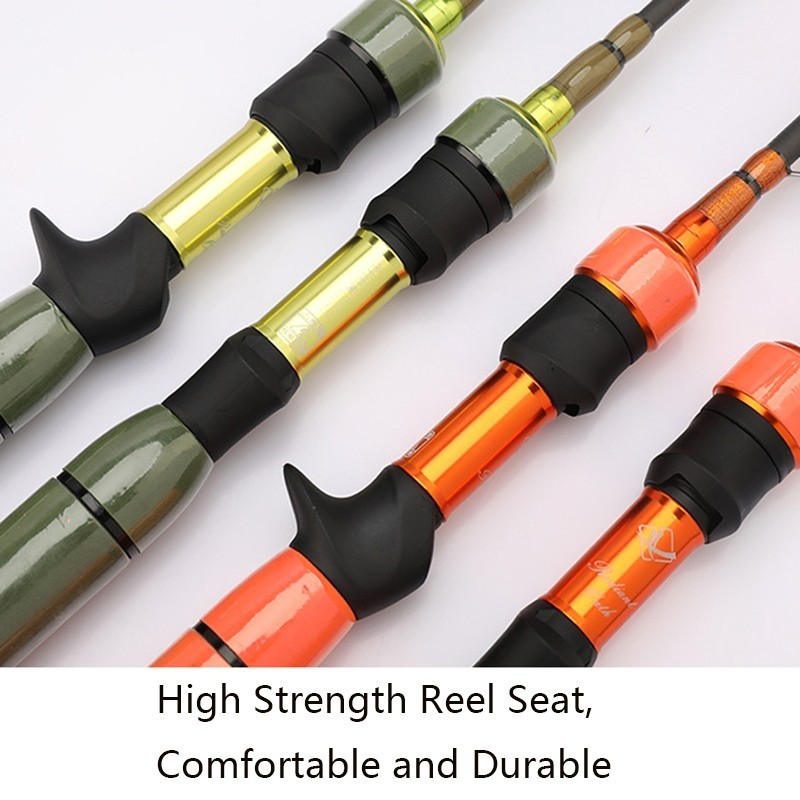Travel Spinning Rod 5ft 5.6ft 2-6lb Telescopic Casting Rod Carbon Trout