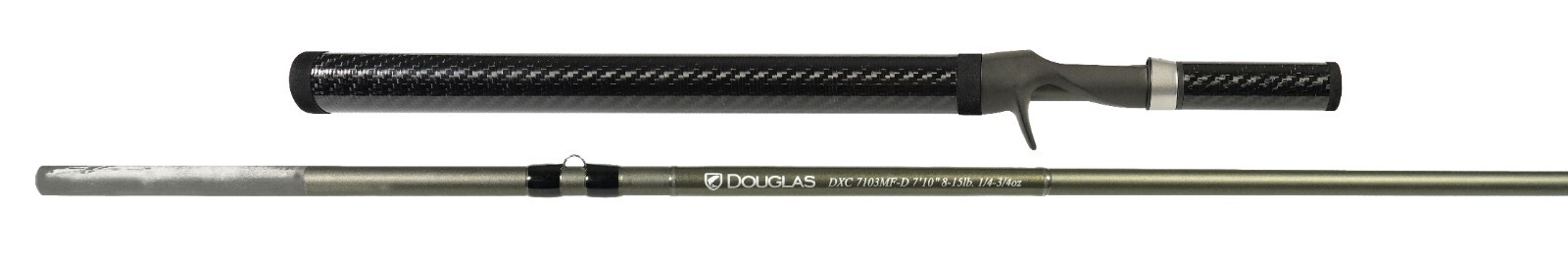 Douglas XMatrix Casting Rod: 8-15lbs., 7’10”, 2-Piece, Salmon/Steelhead