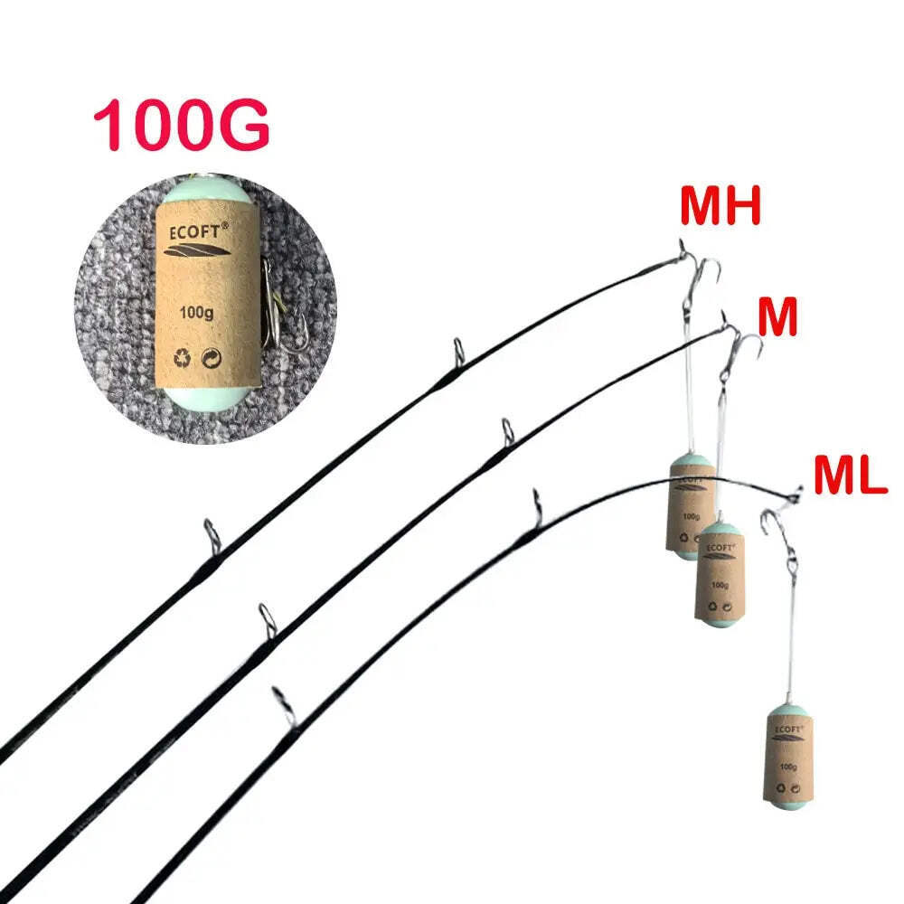 Ice Fishing Rod 50cm ML M MH Ultra Light Glass Fiber for Winter Fishing